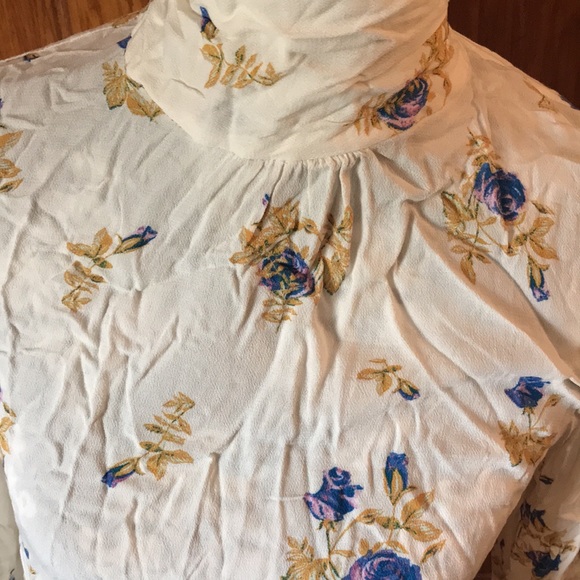 Free People Tate Tunic Ivory Combo Size S NWT - Picture 6 of 10